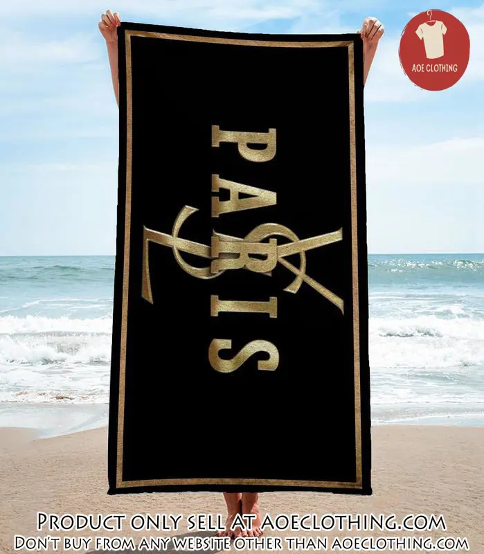 Yves saint laurent beach towel luxury brand hot trending summer  bt00302 aoe1825660